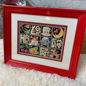 Mary Engelbreit Home Love Family Friend print